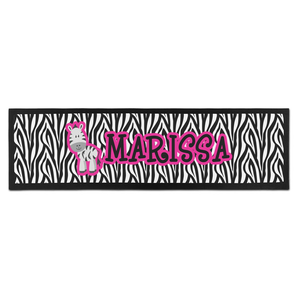 Custom Zebra Bar Mat (Personalized)
