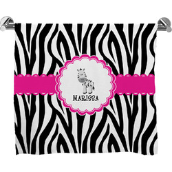 Zebra Bath Towel (Personalized)