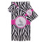 Zebra Bath Towel Set - 3 Pcs (Personalized)