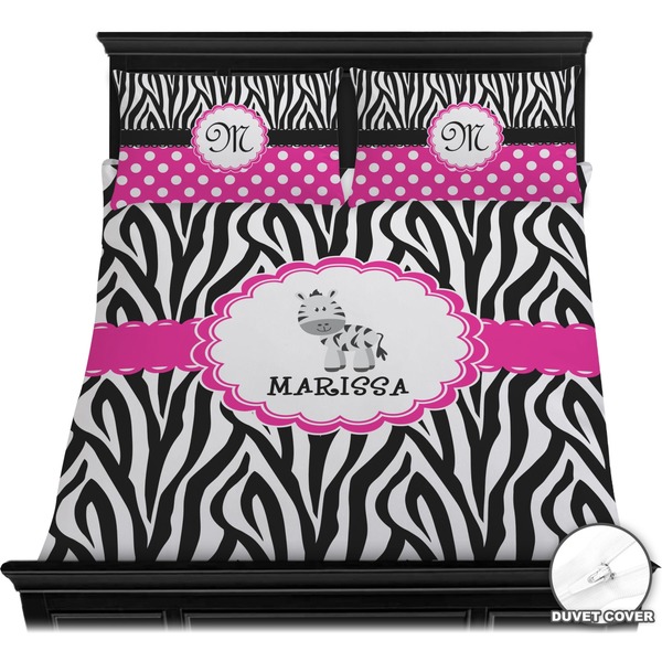 Zebra Bedding Set (Queen) - Duvet