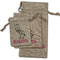 Zebra Burlap Gift Bags - (PARENT MAIN) All Three
