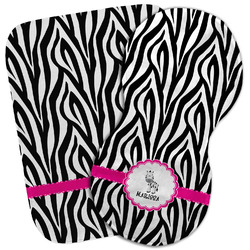 Zebra Burp Cloth (Personalized)