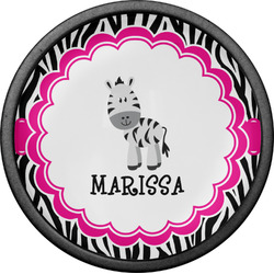 Zebra Cabinet Knob (Black) (Personalized)