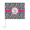 Zebra Car Flag - Large - FRONT