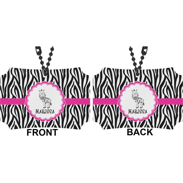 Zebra Car Ornament - Berlin (Approval)