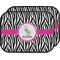 Zebra Car Floor Mats (Back Seat) (Personalized)