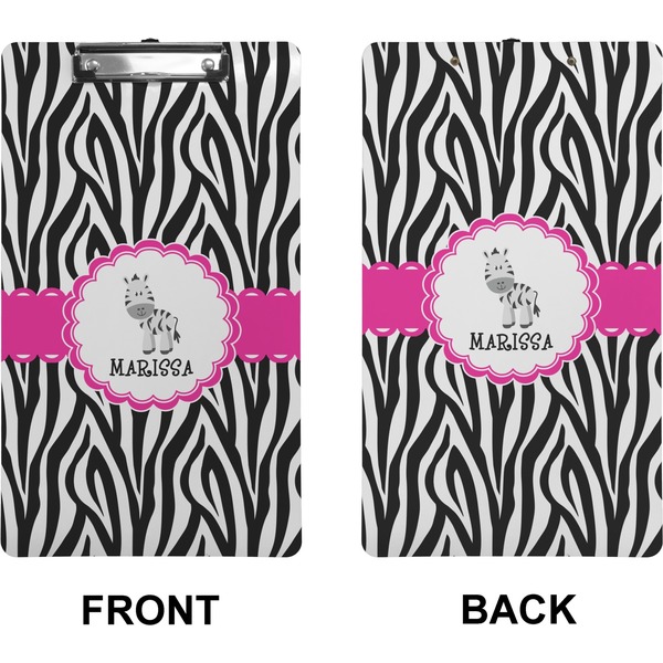 Zebra Clipboard (Legal) (Front + Back)