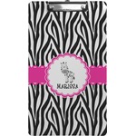 Zebra Clipboard (Legal Size) (Personalized)