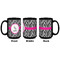 Zebra Coffee Mug - 15 oz - Black APPROVAL