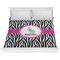 Zebra Comforter - King (Personalized)