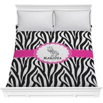 Zebra Comforter - Full / Queen (Personalized)