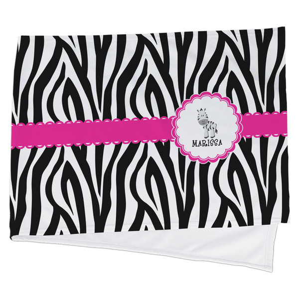 Custom Zebra Cooling Towel (Personalized)