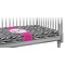 Zebra Crib Fitted Sheet (Personalized)