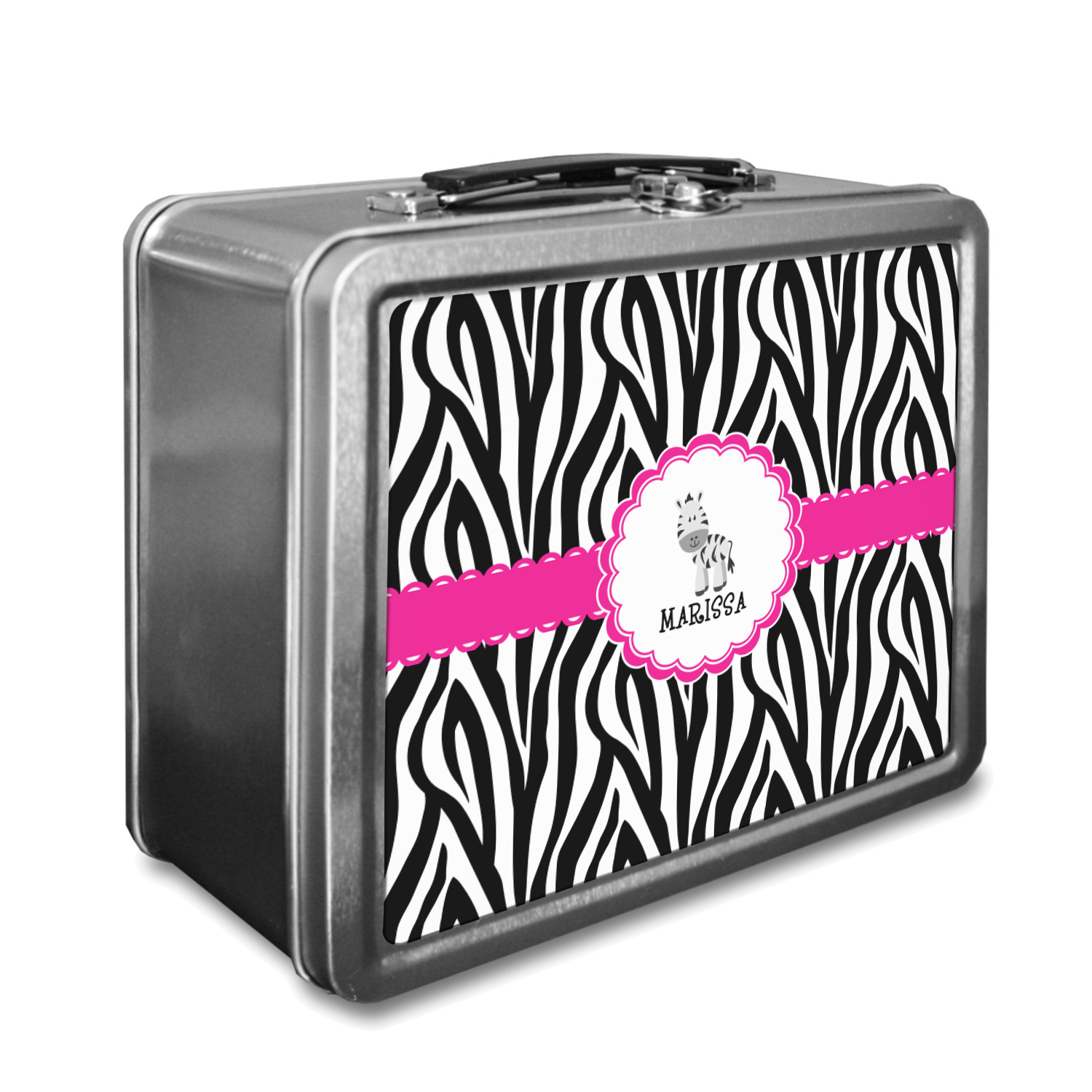 Zebra Lunch Box (Personalized) YouCustomizeIt