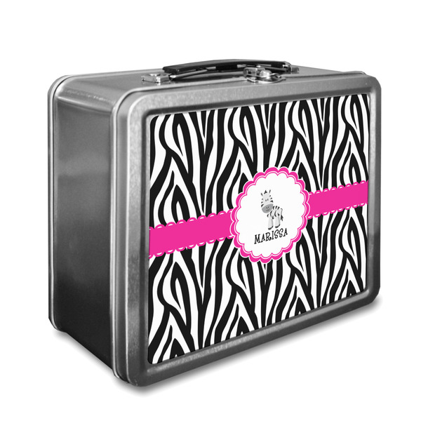 Custom Zebra Lunch Box (Personalized)