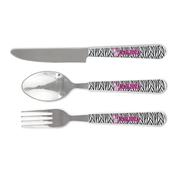 Custom Zebra Cutlery Set (Personalized)