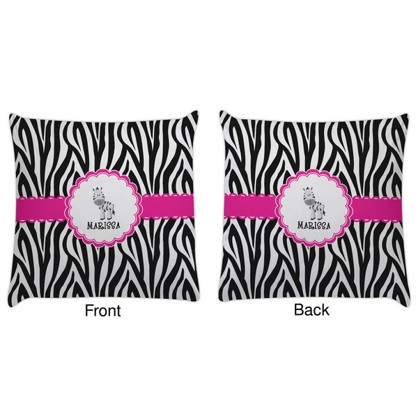 Zebra Decorative Pillow Case - Approval