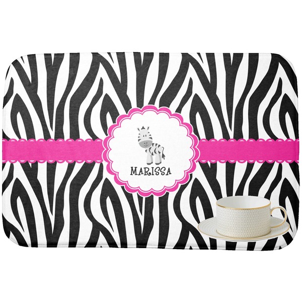 Zebra Dish Drying Mat