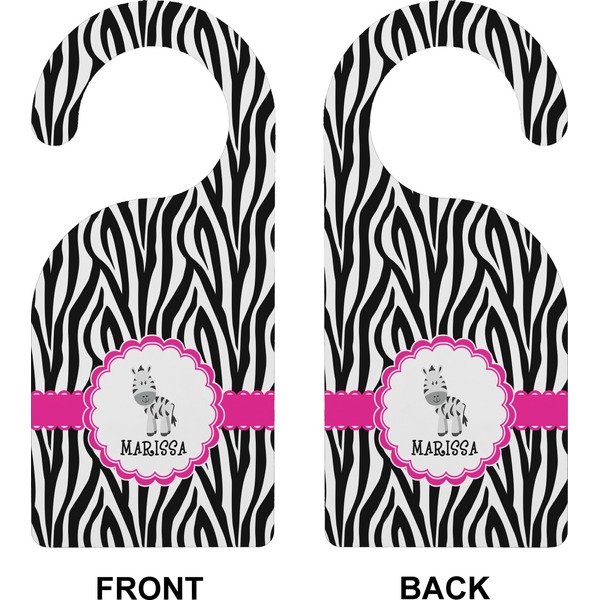 Zebra Door Hanger (Approval)