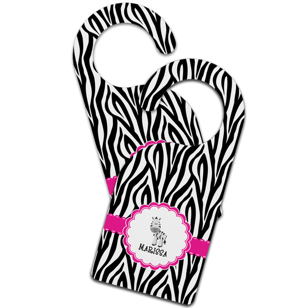 Zebra Door Hanger - MAIN