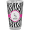 Zebra Pint Glass - Full Color - Front View