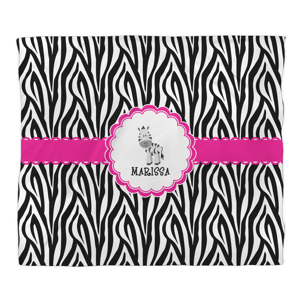 Zebra Duvet Cover - King - Front