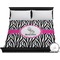 Zebra Duvet Cover - King (Personalized)