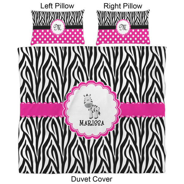Zebra Duvet Cover Set - King - Approval