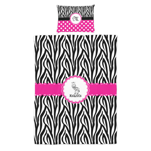 Zebra Duvet Cover Set - Twin - Alt Approval