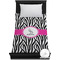 Zebra Duvet Cover - Twin XL (Personalized)