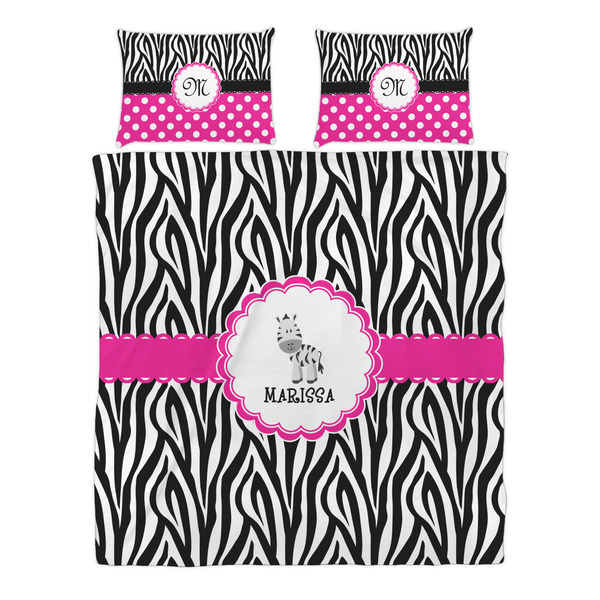 Zebra Duvet cover Set - Queen - Alt Approval