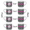 Zebra Espresso Cup - 6oz (Double Shot Set of 4) APPROVAL