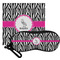 Zebra Personalized Eyeglass Case & Cloth