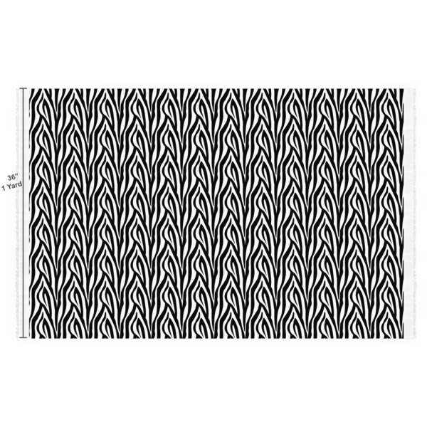 Zebra Fabric Full Yard