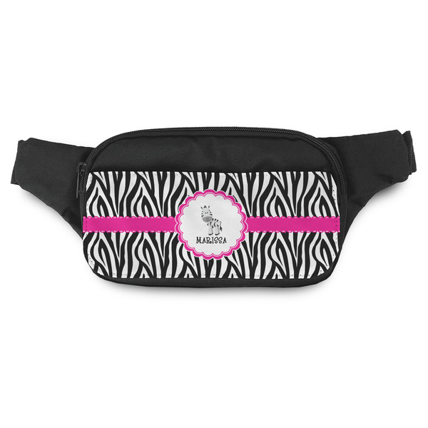 Custom Zebra Fanny Pack - Modern Style (Personalized)