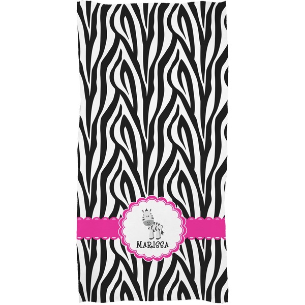 Zebra Full Sized Bath Towel - Apvl