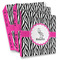 Zebra 3 Ring Binder - Full Wrap (Personalized)