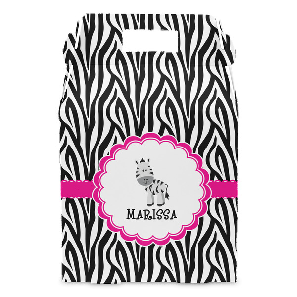 Zebra Gable Favor Box - Front