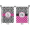 Zebra Garden Flag - Double Sided Front and Back