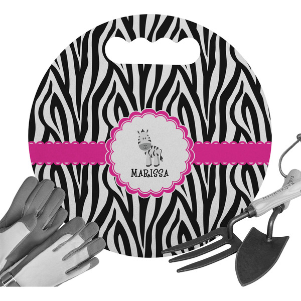 Custom Zebra Gardening Knee Cushion (Personalized)