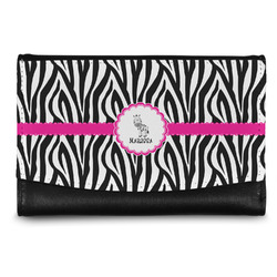 Zebra Genuine Leather Women's Wallet - Small (Personalized)