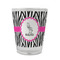 Zebra Glass Shot Glass - 1.5 oz - Set of 4 (Personalized)