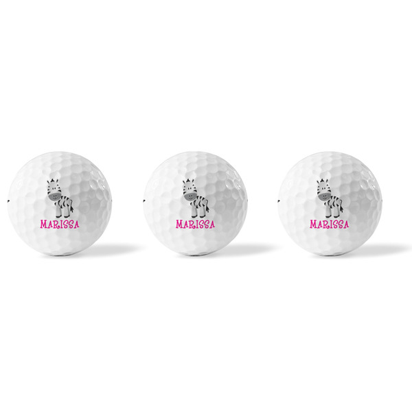 Zebra Golf Balls - Titleist - Set of 3 - APPROVAL