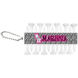 Zebra Golf Tees & Ball Markers Set (Personalized)
