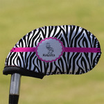 Zebra Golf Club Iron Cover (Personalized)
