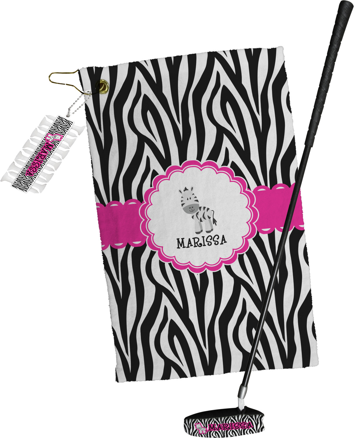 Zebra Putter Cover (Personalized) YouCustomizeIt