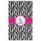 Zebra Golf Towel - Poly-Cotton Blend w/ Name or Text