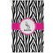 Zebra Golf Towel (Personalized) - APPROVAL (Small Full Print)