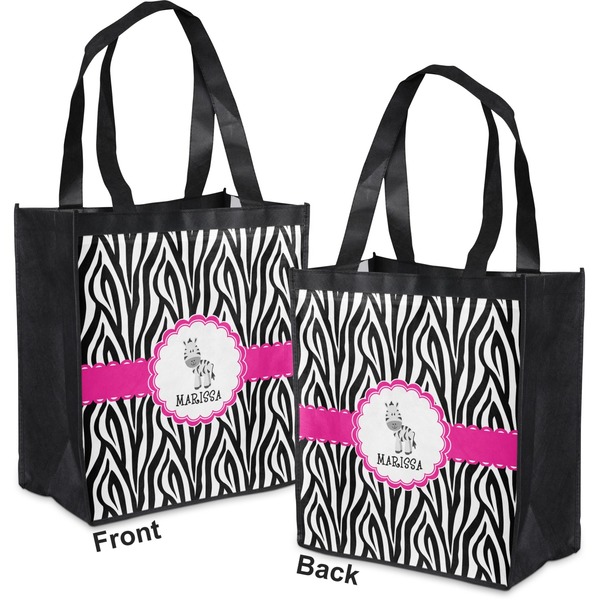 Zebra Grocery Bag - Apvl