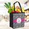 Zebra Grocery Bag - LIFESTYLE